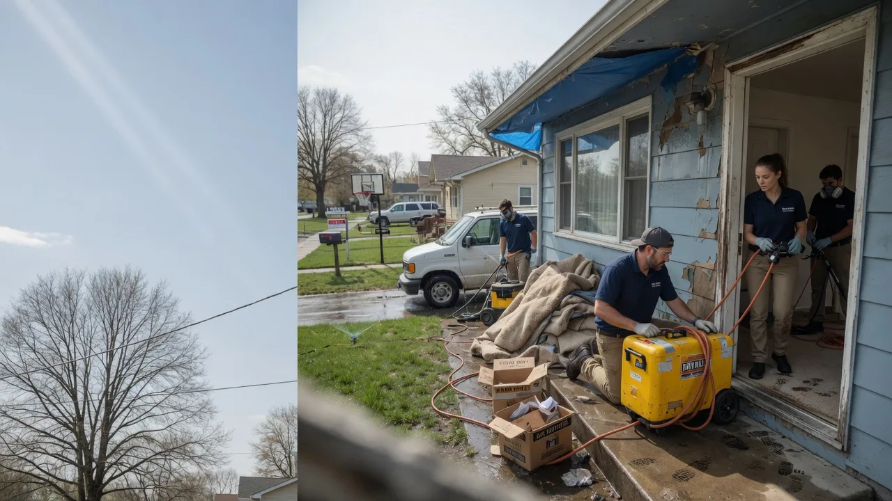 Basement Flood Cleanup in Latah, WA near me